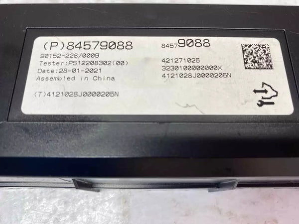 21 22 23 CHEVROLET SILVERADO 1500 CONTROL DE CLIMATIZACIÓN HVAC MÓDULO DE AIRE ACONDICIONADO OEM 84579088