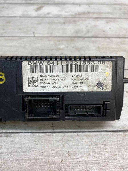 BMW 328 climate control from 2010 2012 HVAC AC heater panel OEM assy 64119221853
