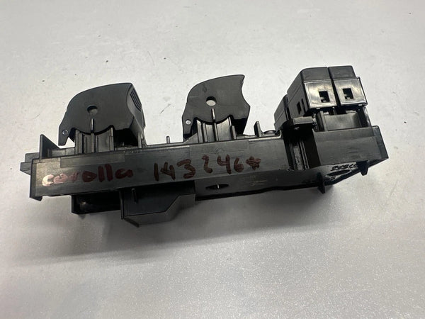 20 TO 22 TOYOTA COROLLA MASTER SWITCH FRONT DRIVER SIDE ASSY OEM 840400R040 SEDAN