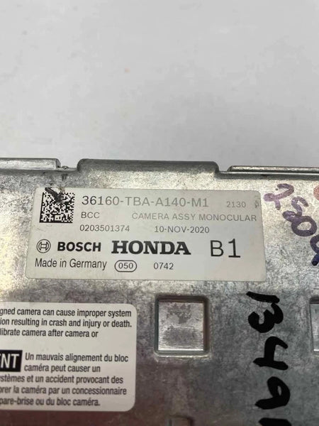 2019 TO 2021 HONDA CIVIC FRONT CAMERA LANE DEPARTURE WARNING SEDAN 2.0L AT 36160TBAA140