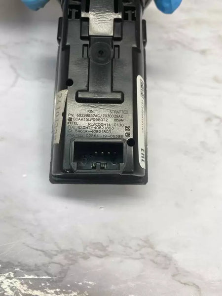 17 18 19 20 21 22 23 CHRYSLER PACIFICA INTERRUPTOR DE ENCENDIDO BOTÓN DE ARRANQUE Y PARADA CONJUNTO OEM 68299957AC