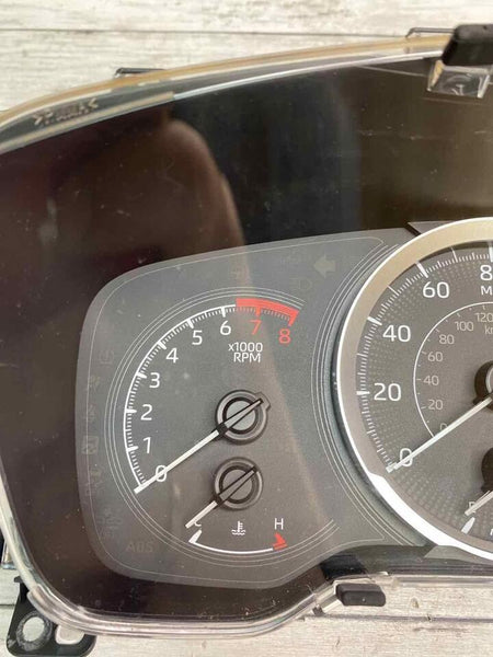 Toyota Corolla cluster speedometer 2021 sedan mph 83800F2W10 OEM 37k miles