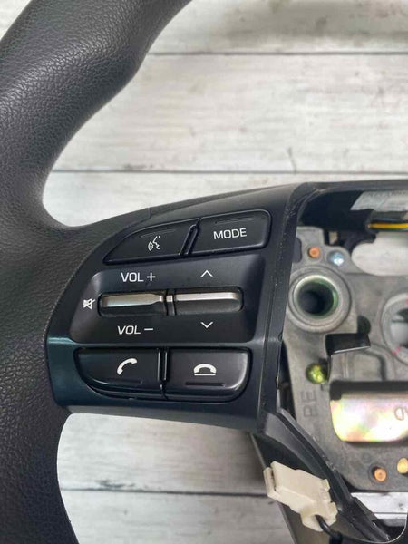 Volante Hyundai Elantra 2019 2020 sem couro preto construído nos eua 56110F3030SSH