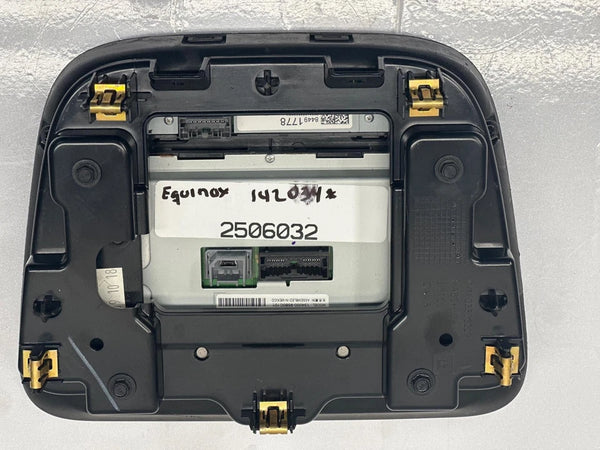 2019 CHEVROLET EQUINOX RADIO AM FM DISPLAY SCREEN CONTROL PANEL OEM 84507918