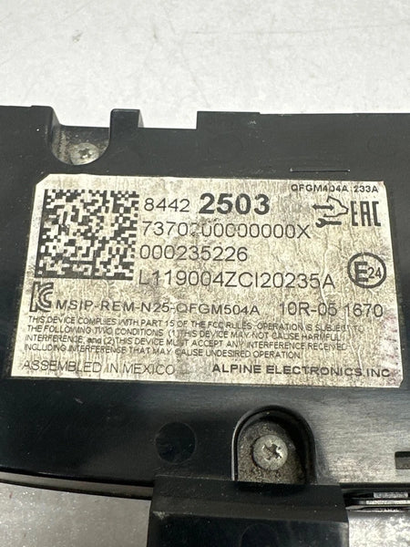 2019 TO 2024 CHEVY EQUINOX CLIMATE CONTROL HVAC AC PANEL ASSEMBLY OEM 84422503