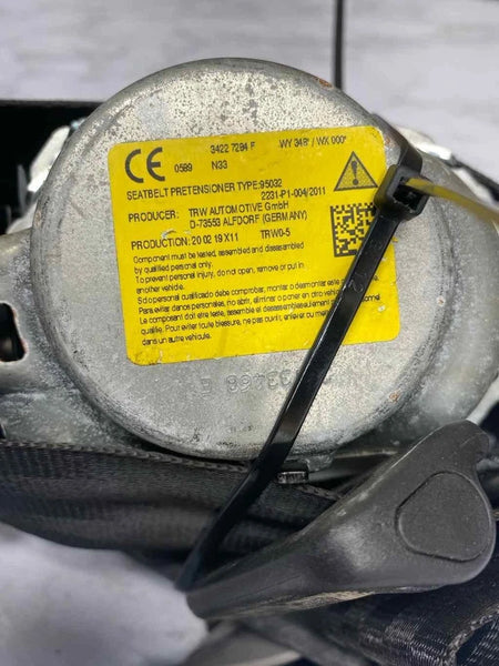 2020 ALFA ROMEO GIULIA SEAT BELT FRONT RIGHT SIDE RETRACTOR ASSY OEM 34208126