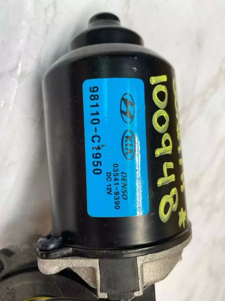 20 21 22 23 HYUNDAI SONATA WIPER MOTOR WINSHIELD WIPER MOTOR FRONT ASSY OEM 98110C1950