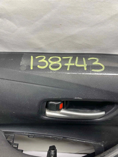 2017 TO 2019 TOYOTA COROLLA DOOR PANEL TRIM FRONT LEFT SIDE OEM 67612X1709 BLACK SEDAN