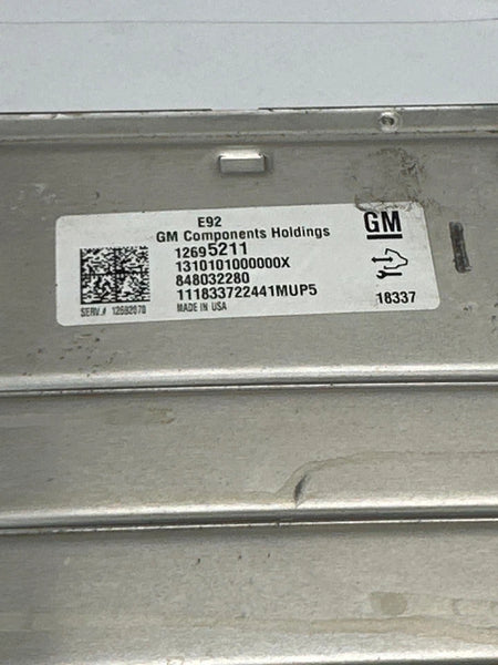 2019 CHEVROLET SILVERADO 1500 ENGINE CONTROL UNIT ECM ECU CLASSIC STYLE 12695211