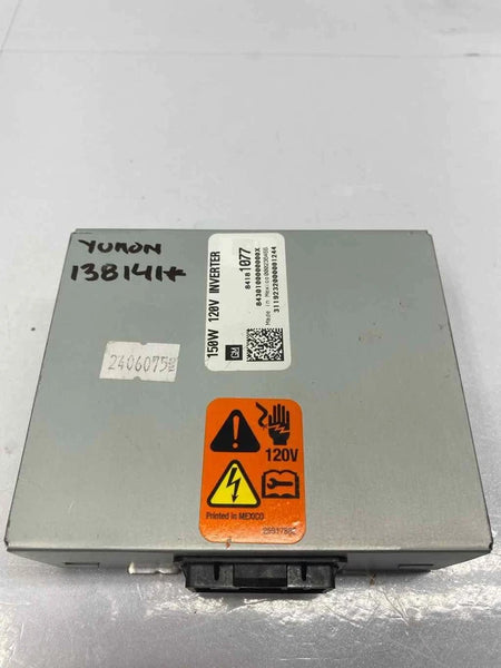 2015 TO 2020 GMC YUKON POWER INVERTER CONVERTER CONTROL MODULE UNIT OEM 84181077