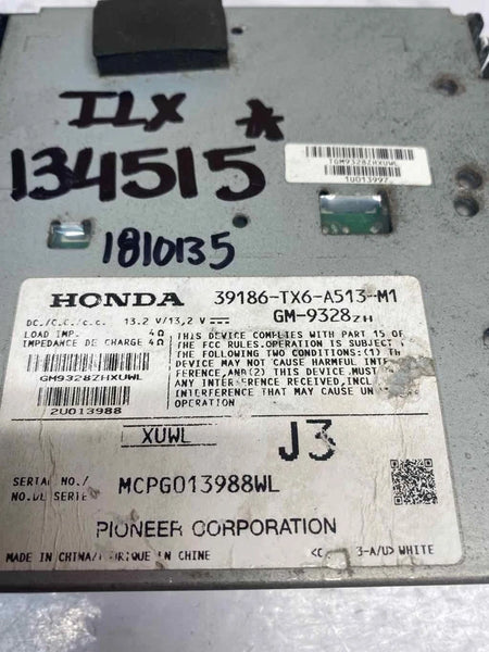 2013 TO 2015 INFINITI Q50 RADIO AM FM RADIO RECEIVER ASSY 2.0L PREM 7 SPKR 39186TX6A51