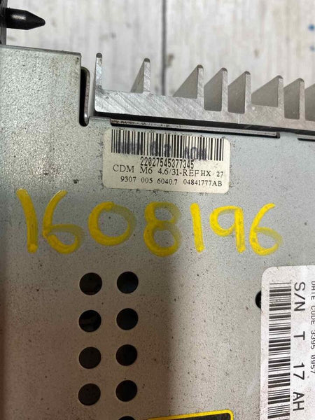 Conjunto de receptor de radio para camioneta Dodge Ram 1500 2004-2010 OEM 05064173AF