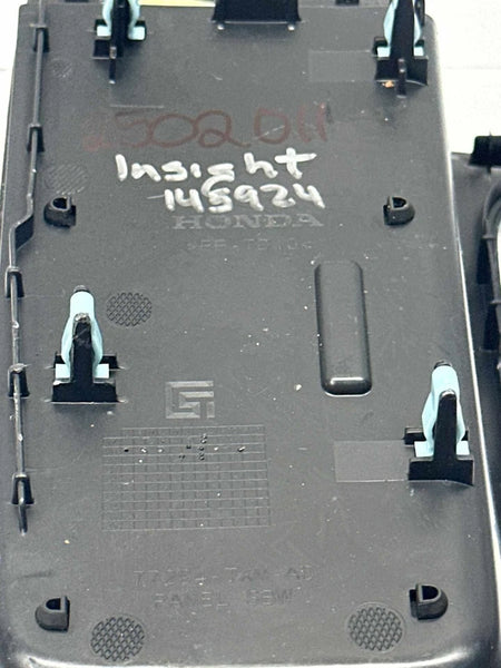 2020 HONDA INSIGHT CENTER CONSOLE SHIFT TOP BEZEL COVER TRIM OEM 77294TXMA0