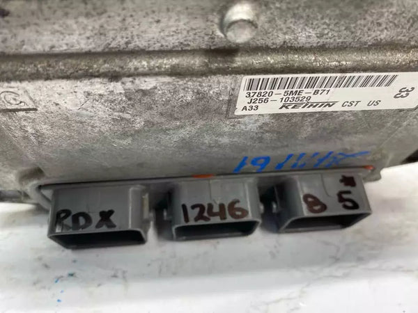 2018 ACURA RDX ENGINE CONTROL UNIT ECM ECU US MARKET FWD OEM 378205MEB71