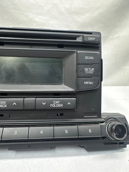 2018 HYUNDAI ELANTRA RADIO AM FM RECEIVER US SEDAN CD PLAYER ASSEMBLY 96170F2100