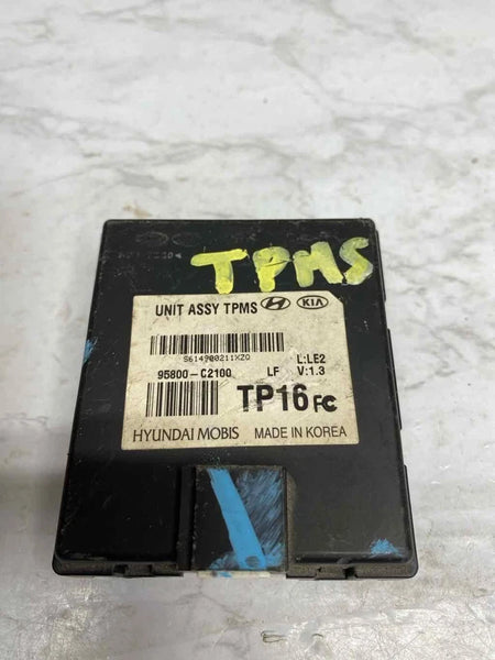 2016 TO 2019 HYUNDAI SONATA SUSPENSION CONTROL TPMS MODULE UNIT US OEM 95800C2100