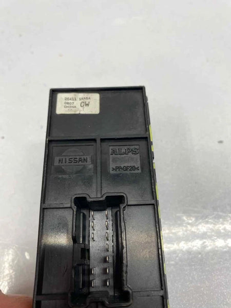 2017 NISSAN ROGUE WINDOW SWITCH FRONT RIGHT PASSANGER SIDE ASSY OEM 254111KA5A