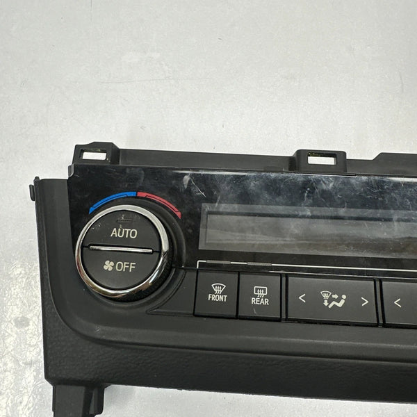 2014 TO 2019 TOYOTA COROLLA CLIMATE CONTROL MANUAL AC PANEL ASSY OEM 5590002500