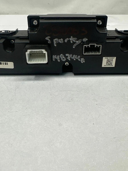 2018 TO 2022 KIA SPORTAGE RADIO AM FM CONTROL PANEL DASH MOUNTED ASSY OEM 996568020