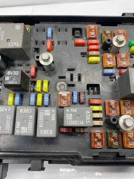 2013 TO 2016 CHEVROLET EQUINOX JUNCTION BOX FUSE RELAY BLOCK 2.4L FEDERAL 22929763