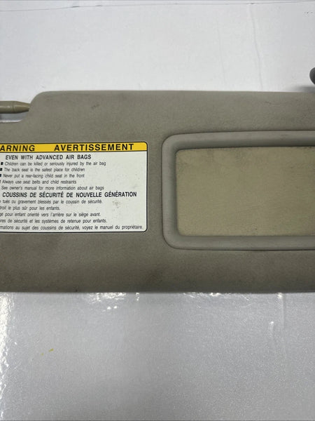 2016 2017 LEXUS IS200T SUN VISOR RIGHT SIDE ILLUMINATED ASSY OEM 7431053520C2