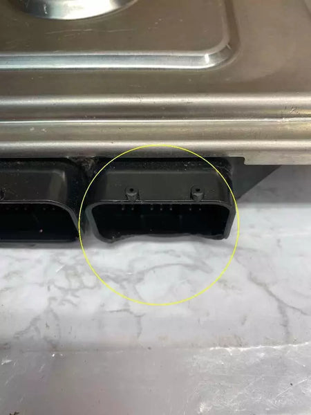 21 22 HONDA ACCORD UNIDADE DE CONTROLE DO MOTOR ECU ECM EUA OEM 378206A0A92 PLUGUE QUEBRADO