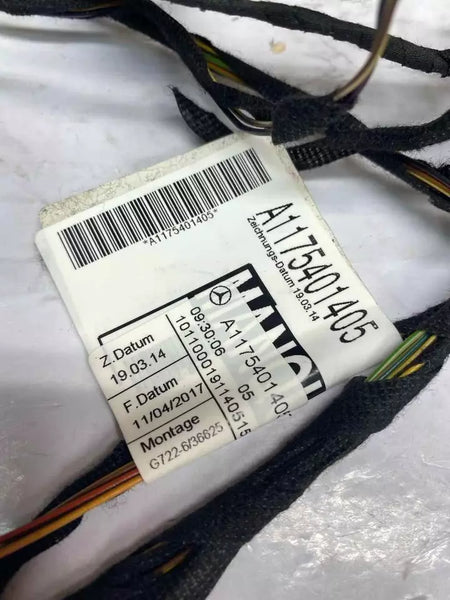 14 15 16 17 18 19 MERCEDES CLA250 DOOR PANEL TRIM FRONT LEFT SIDE WIRE HARNESS 1175401405