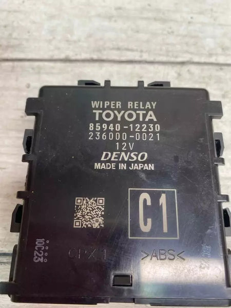 Toyota Corolla windshield wiper relay control module 2020 OEM 8594012230