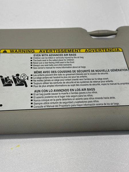 2013 TO 2018 TOYOTA RAV-4 SUN VISOR LEFT SIDE ILLUMINATED ASSY OEM 7432042592B1