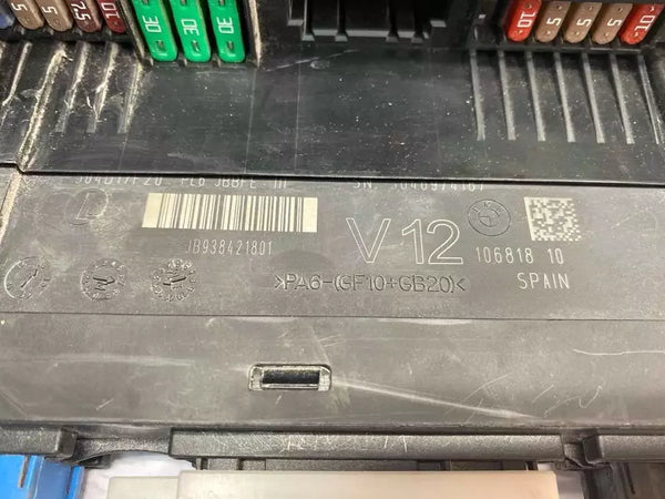 BMW 640I 12 a 19, unidad de control de carrocería BCM, módulo, conjunto de unión principal, OEM 925281503