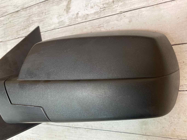 14 15 16 17 18 19 CHEVY SILVERADO DOOR MIRROR LEFT SIDE BLACK TEXTURED MANUAL OEM 23180068