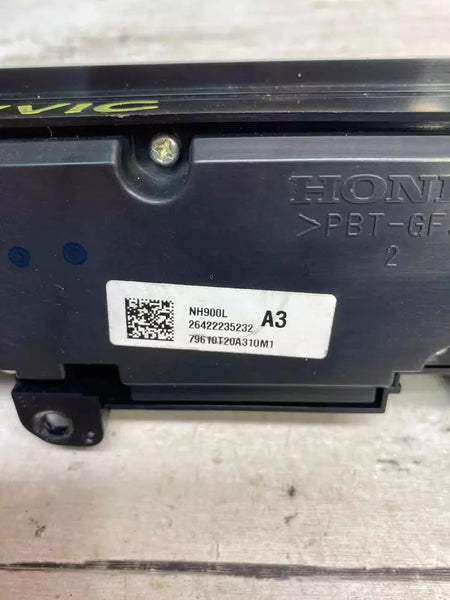 Honda Civic controle de clima 22 23 hvac ac aquecedor painel assy OEM 1.5T 79610T20A31