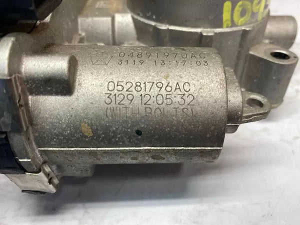20 21 22 23 JEEP CHEROKEE THROTTLE BODY VALVE ASSEMBLY OEM 2.4L 04891970AC