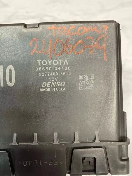 19 20 21 22 23 TOYOTA TACOMA CONTROL DE CLIMATIZACIÓN HVAC MÓDULO DE AIRE ACONDICIONADO OEM 8865004100 CAJA ROTA