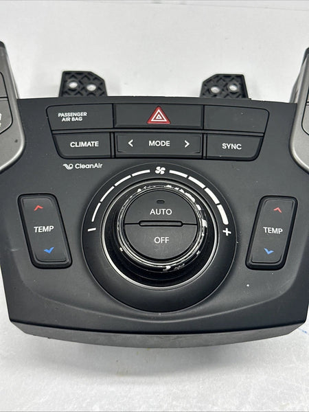 2018 2019 HYUNDAI SANTA FE CLIMATE CONTROL HVAC AC PANEL UNIT SWB OEM 972504ZEA0