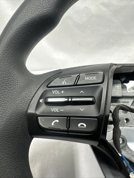 2020 HYUNDAI VELOSTER STEERING WHEEL HATCHBACK ASSY OEM 56100J3FA0UFM NO LEATHER