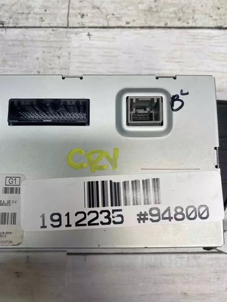 Honda CRV radio am fm 12 to 16 display screen dash mounted assy OEM 39710T0AA12