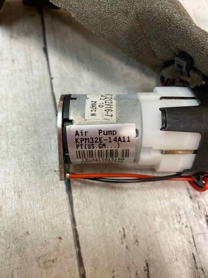 BMW 328 2014 FRONT SEAT LUMBAR PUMP MOTOR & MODULE ASSEMBLY OEM A00080 ...