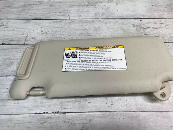 20 21 22 23 TOYOTA COROLLA SUN VISOR RIGHT SIDE GRAY ASSEMBLY OEM 7431002M50C0