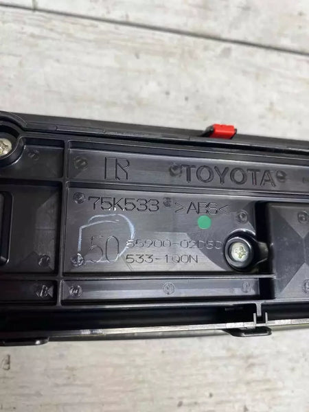 Toyota Corolla climate control 19 to 22 sed heater panel ac hvac OEM 5590002D50