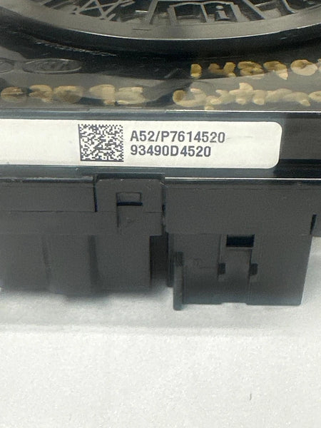 2018 KIA OPTIMA STEERING ANGLE SENSOR CRANK WHEEL ASSY OEM 93490D4520