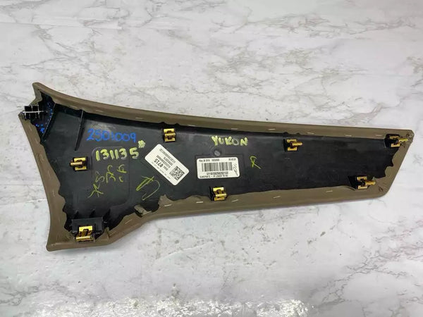 2015 16 17 18 19 20 GMC YUKON PANEL DE MOLDURA DEL TABLERO INFERIOR LADO DERECHO MARRÓN OEM 84040715