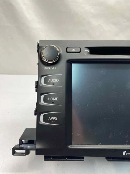 2017 TO 2019 TOYOTA HIGHLANDER RADIO AM FM RADIO DISPLAY SCREEN & RECEIVER 861000E293