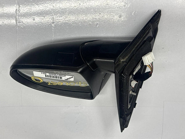 2016 TO 20 KIA OPTIMA DOOR MIRROR RIGHT SIDE HEATED B/SPOT 87620D5150 EB EBONY BLACK