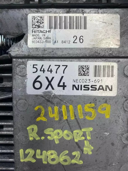 18 19 20 21 22 NISSAN ROGUE SPORT UNIDAD DE CONTROL DEL MOTOR ECM ECU 2.0L OEM 23703DF47D ROTO