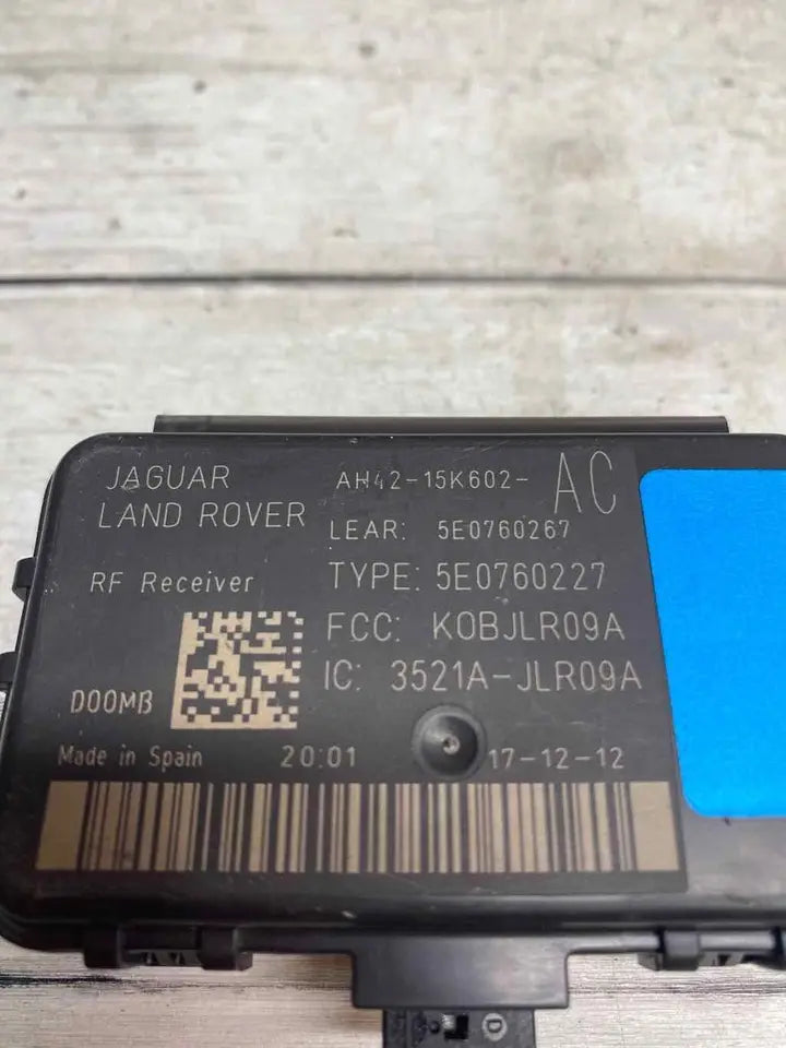 Range Rover 10 13 keyless entry remote antenna control module
