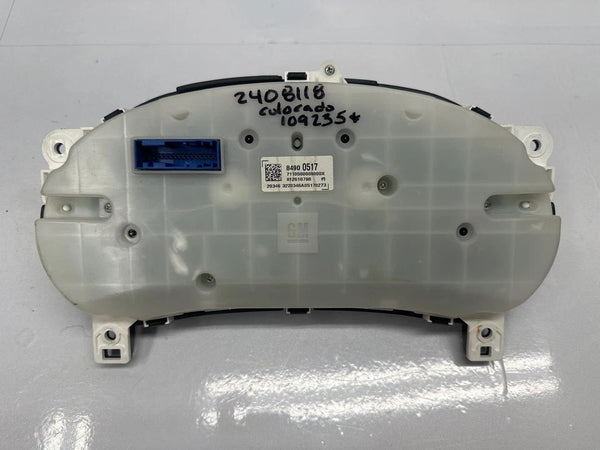 20 TO 22 CHEVY COLORADO INSTRUMENT CLUSTER SPEEDOMETER OEM 84900517 MPH 53K MILES