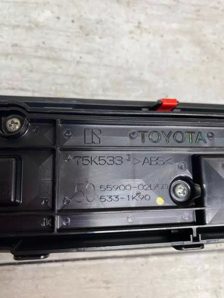 Toyota Corolla climate control 19 to 22 hvac heater panel OEM sedan 5590002D50