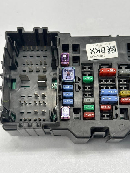 2019 CHEVY SILVERADO 1500 JUNCTION BOX FUSE RELAY BLOCK ASSEMBLY OEM 23443946
