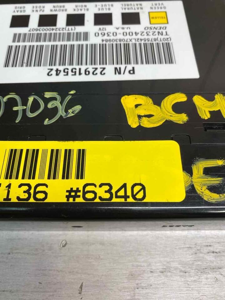 Chevrolet Traverse body control module 2013 to 2017 BCM unit assy OEM ...